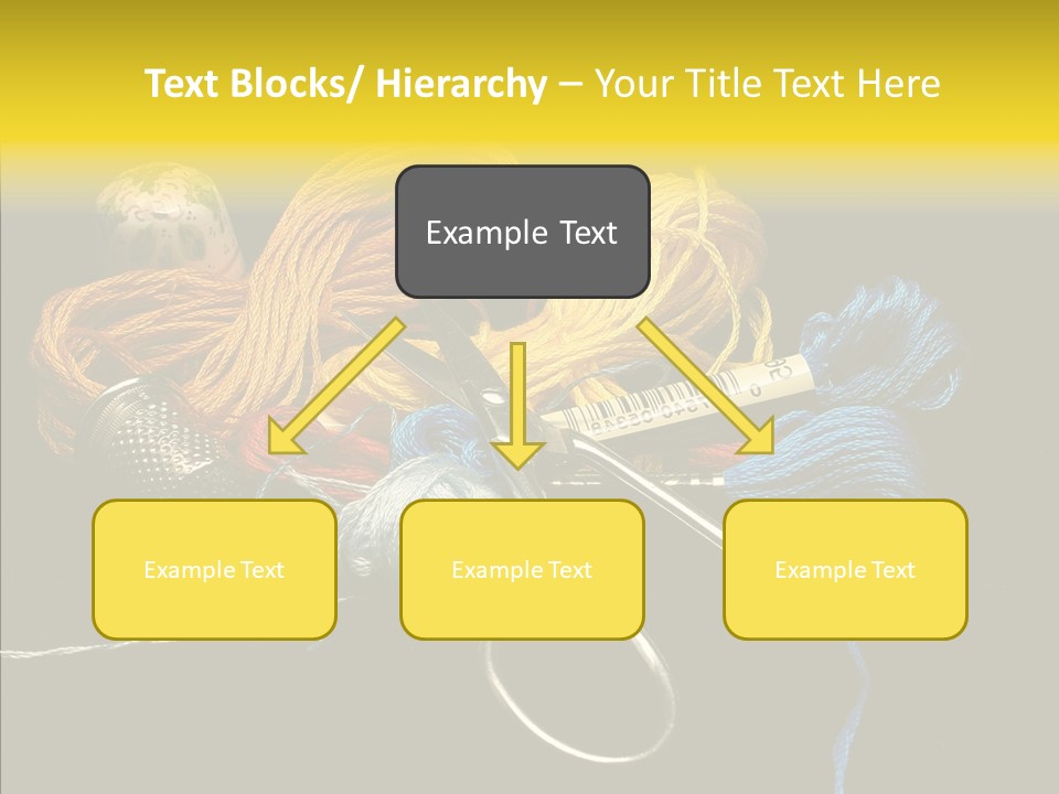 Tool Clothing Tape PowerPoint Template