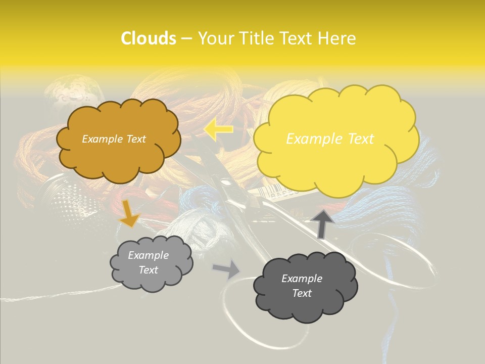 Tool Clothing Tape PowerPoint Template
