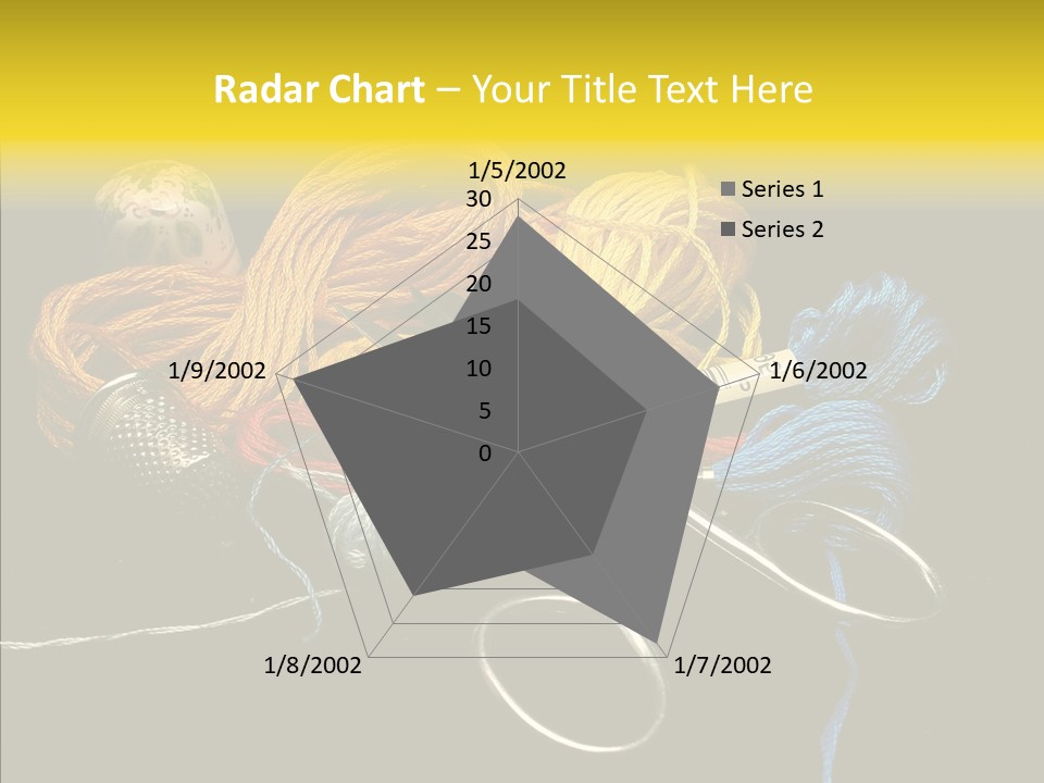 Tool Clothing Tape PowerPoint Template