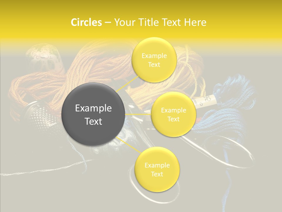 Tool Clothing Tape PowerPoint Template