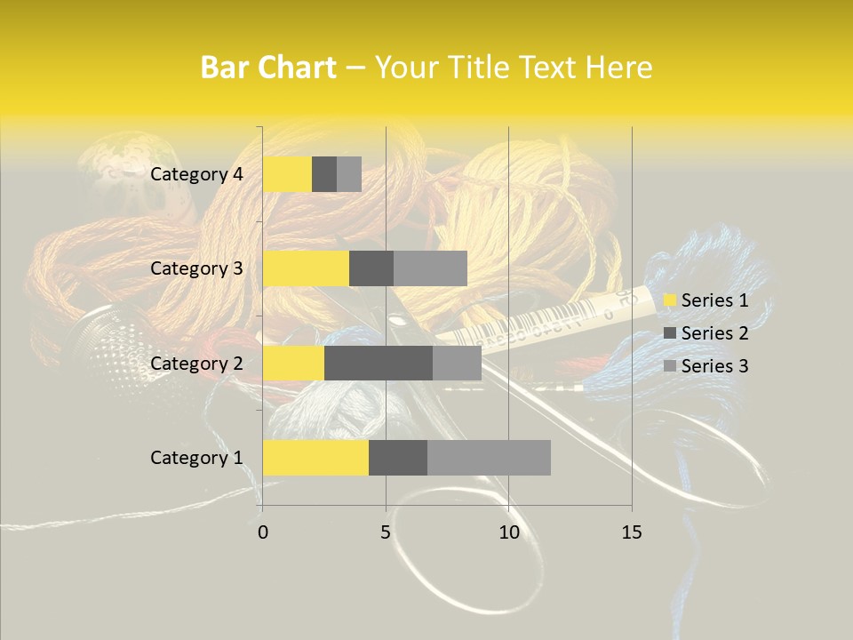 Tool Clothing Tape PowerPoint Template