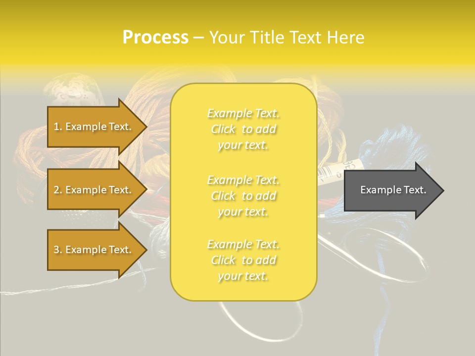 Tool Clothing Tape PowerPoint Template