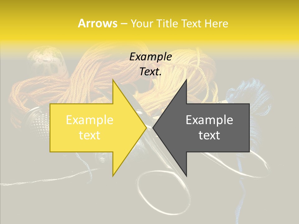 Tool Clothing Tape PowerPoint Template