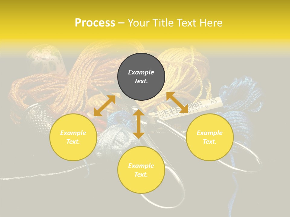 Tool Clothing Tape PowerPoint Template