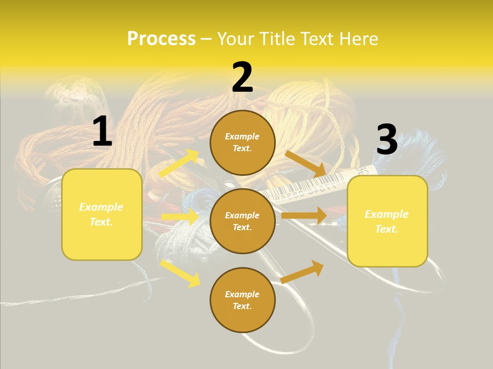 Tool Clothing Tape PowerPoint Template