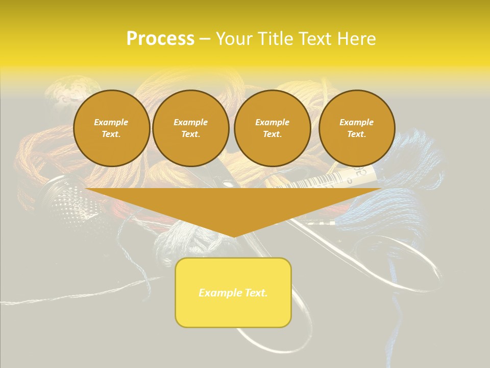 Tool Clothing Tape PowerPoint Template