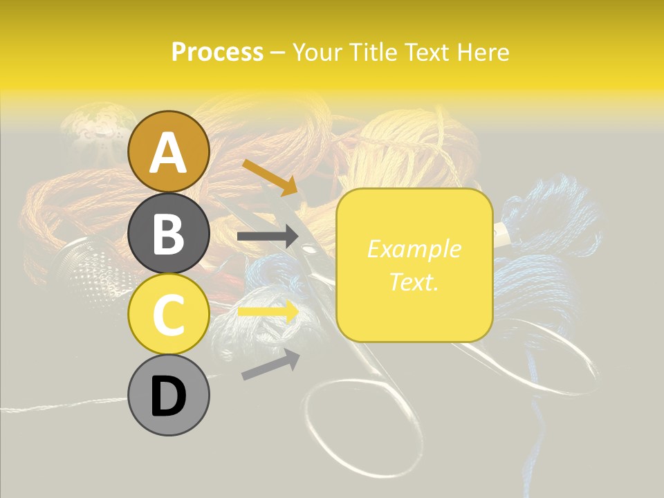 Tool Clothing Tape PowerPoint Template
