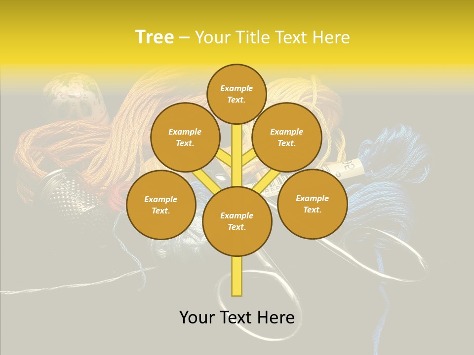 Tool Clothing Tape PowerPoint Template