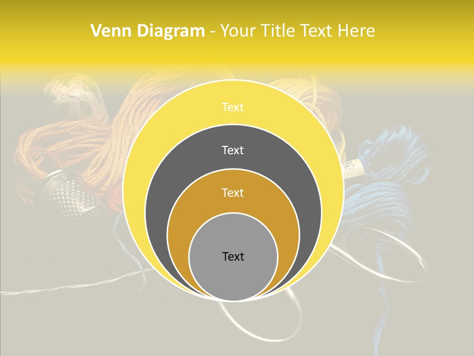 Tool Clothing Tape PowerPoint Template