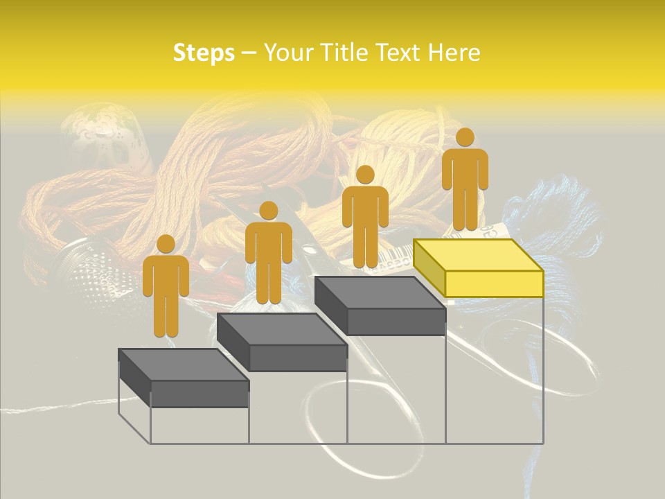 Tool Clothing Tape PowerPoint Template