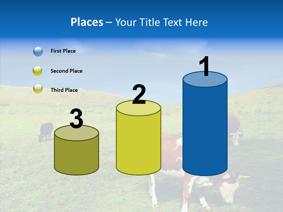View Scenery Grassland PowerPoint Template