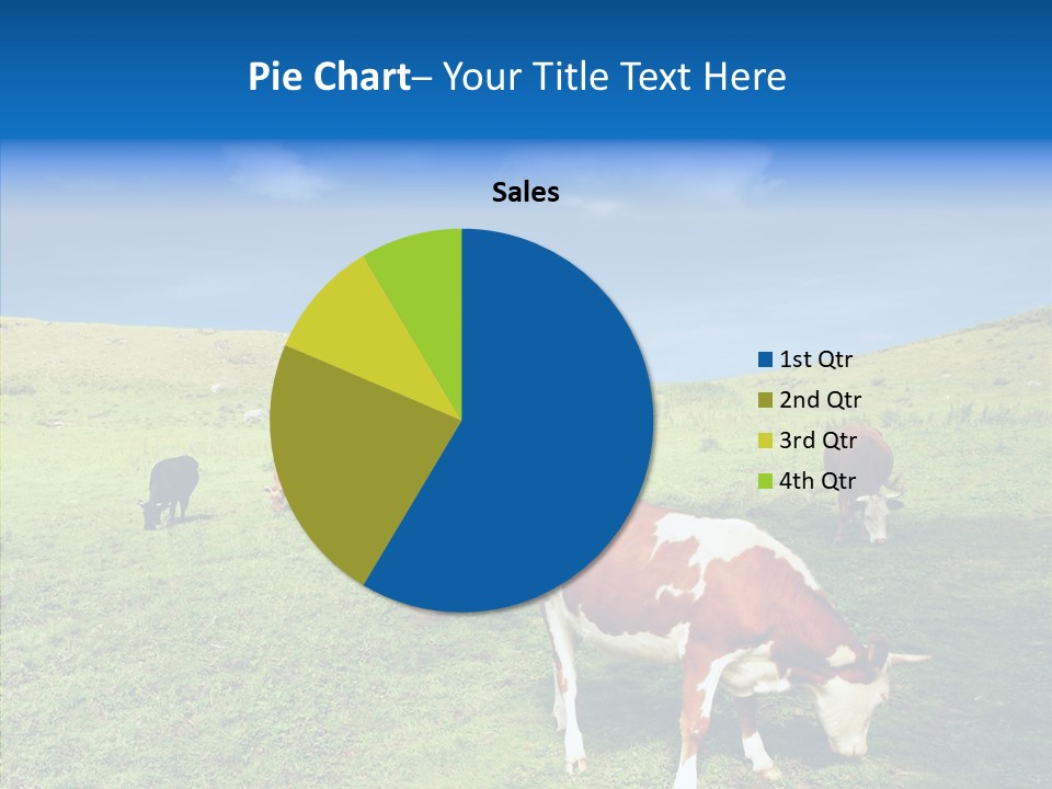 View Scenery Grassland PowerPoint Template