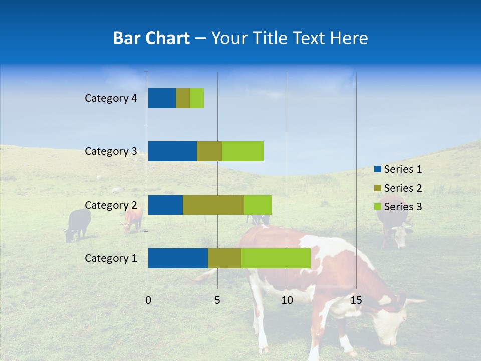 View Scenery Grassland PowerPoint Template