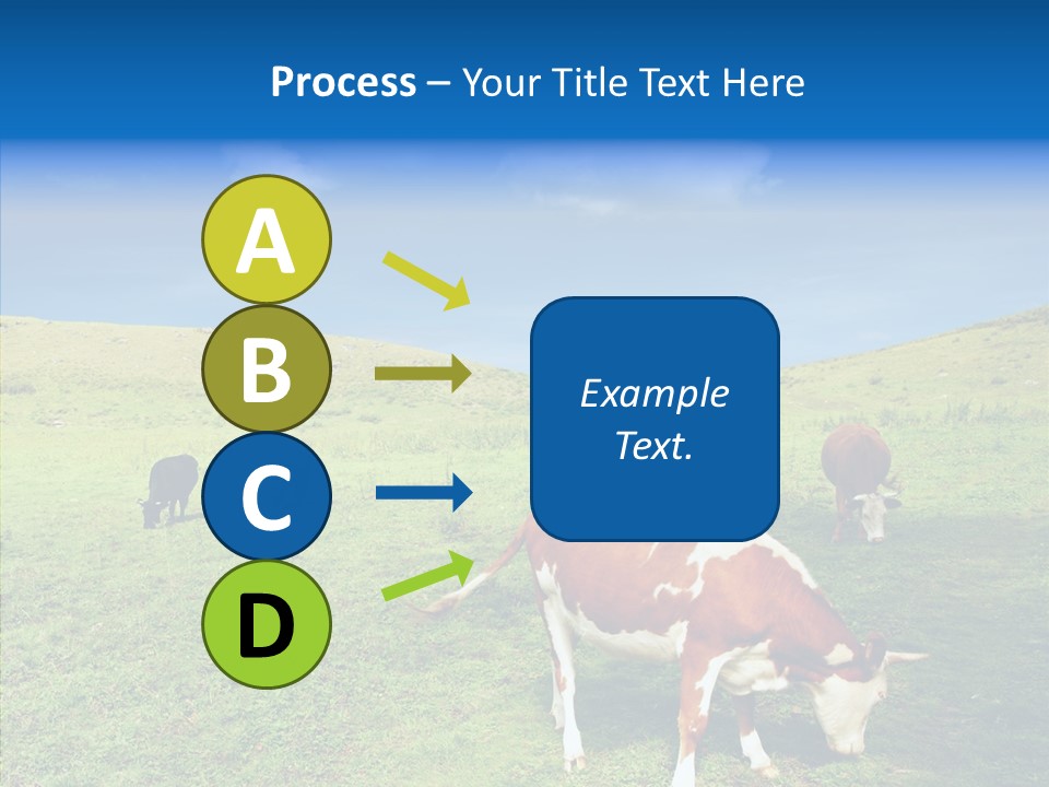 View Scenery Grassland PowerPoint Template