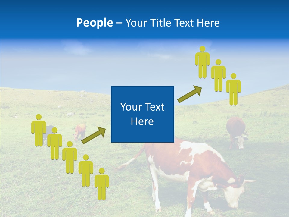 View Scenery Grassland PowerPoint Template