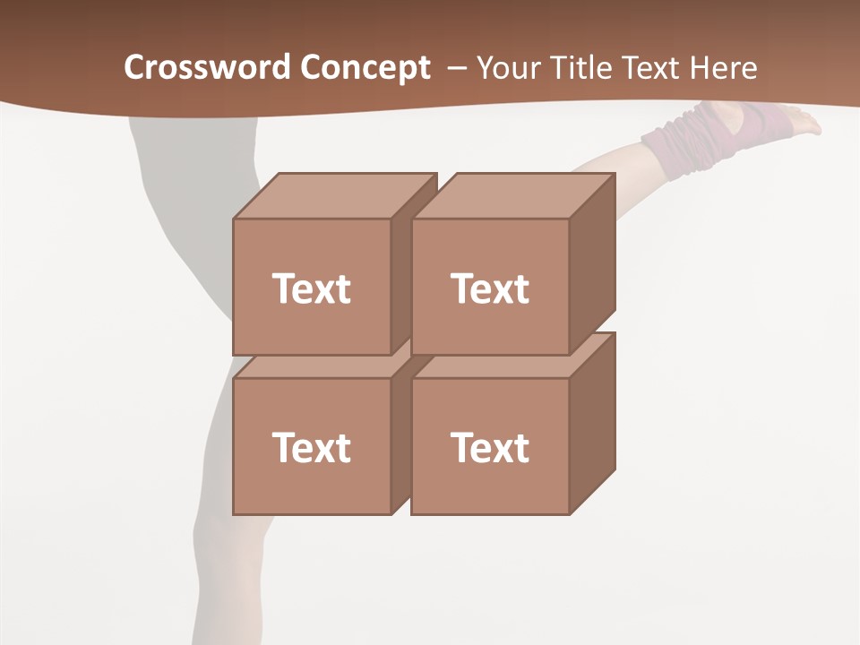 Hip Hop Balance Posing PowerPoint Template