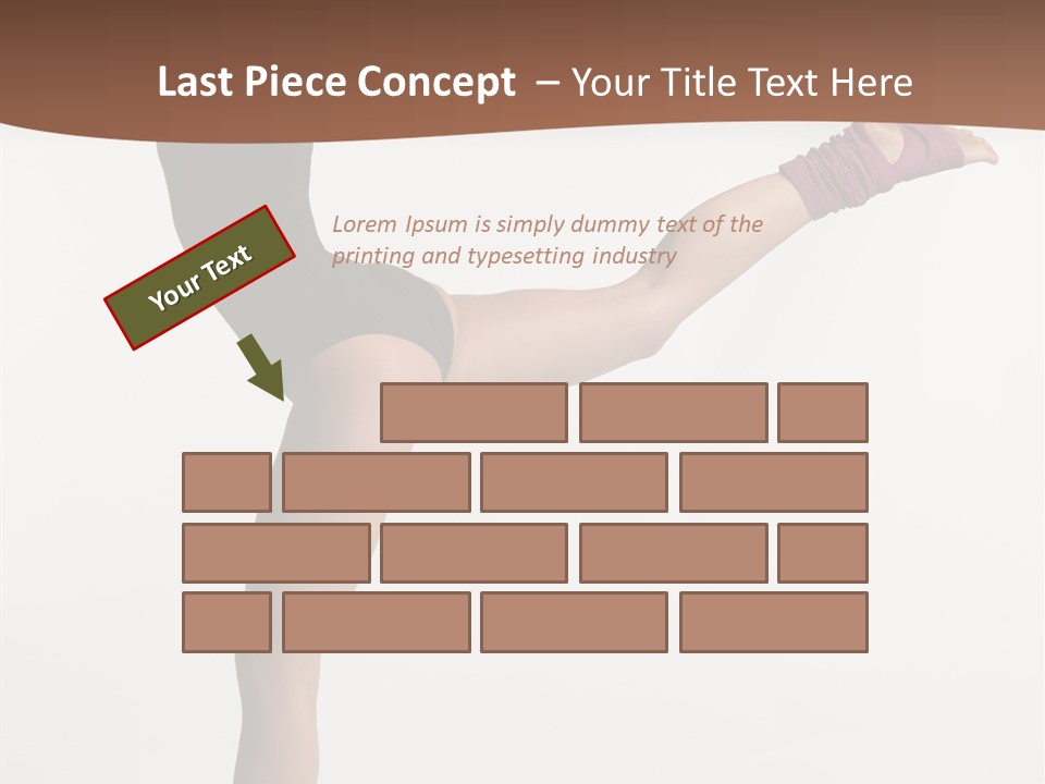 Hip Hop Balance Posing PowerPoint Template