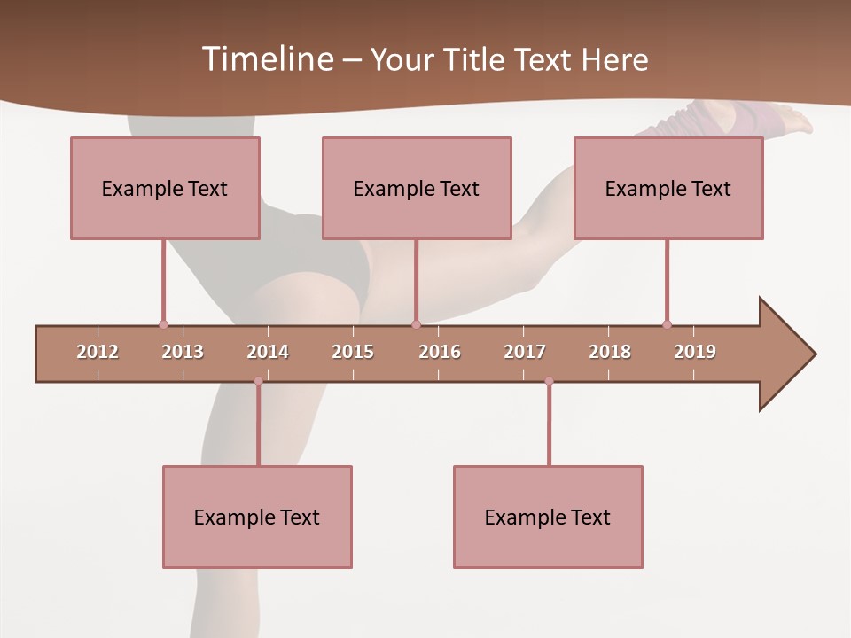 Hip Hop Balance Posing PowerPoint Template