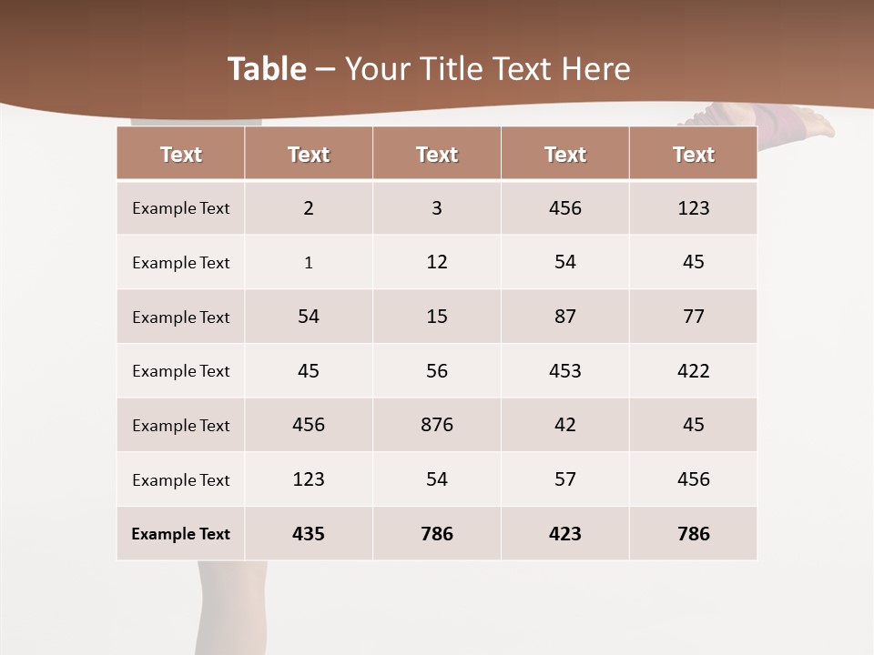 Hip Hop Balance Posing PowerPoint Template