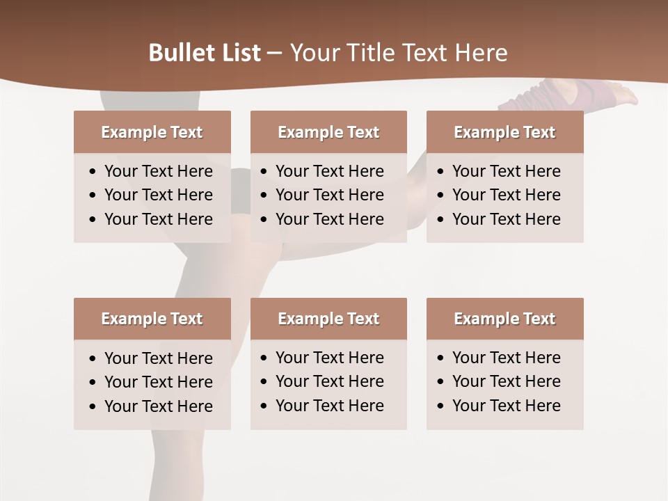 Hip Hop Balance Posing PowerPoint Template