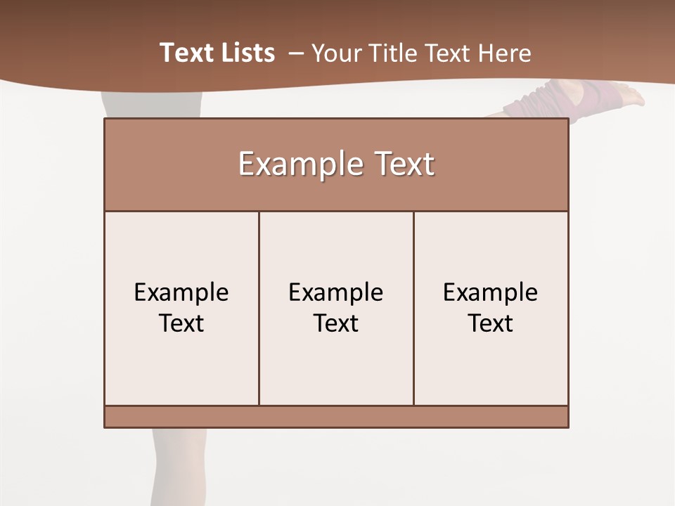 Hip Hop Balance Posing PowerPoint Template