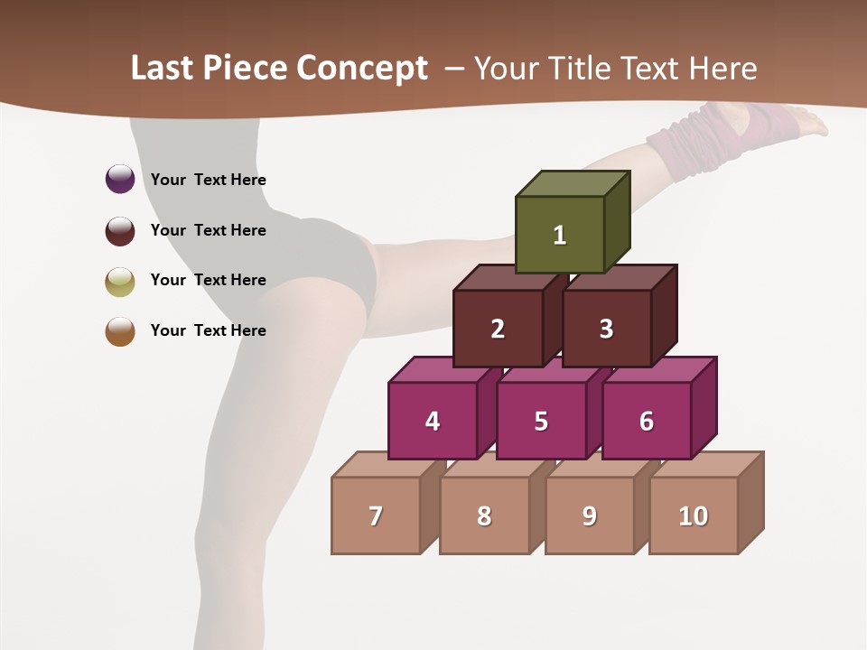 Hip Hop Balance Posing PowerPoint Template