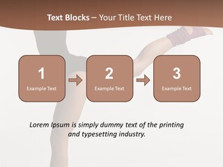 Hip Hop Balance Posing PowerPoint Template