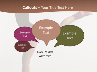 Hip Hop Balance Posing PowerPoint Template