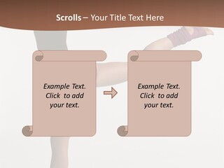 Hip Hop Balance Posing PowerPoint Template