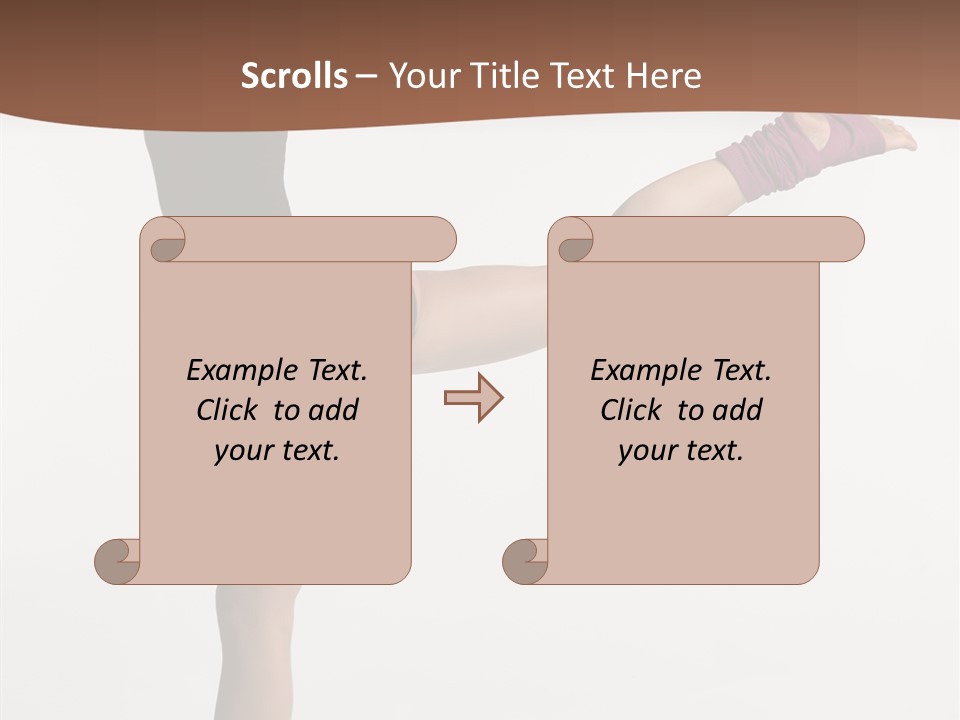 Hip Hop Balance Posing PowerPoint Template
