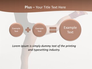 Hip Hop Balance Posing PowerPoint Template