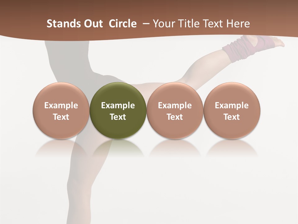 Hip Hop Balance Posing PowerPoint Template