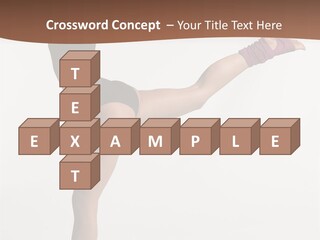 Hip Hop Balance Posing PowerPoint Template