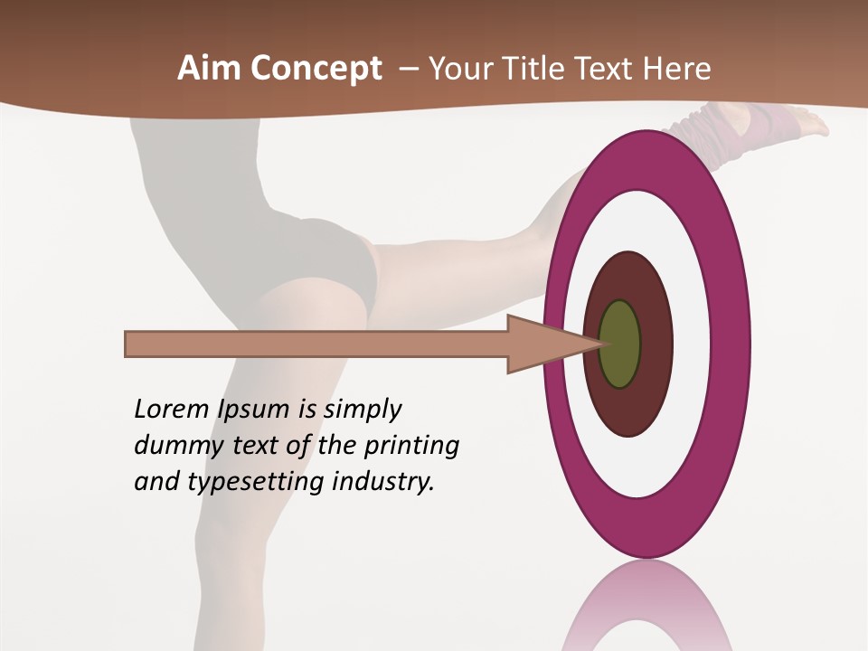 Hip Hop Balance Posing PowerPoint Template