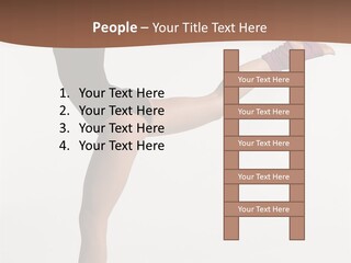 Hip Hop Balance Posing PowerPoint Template