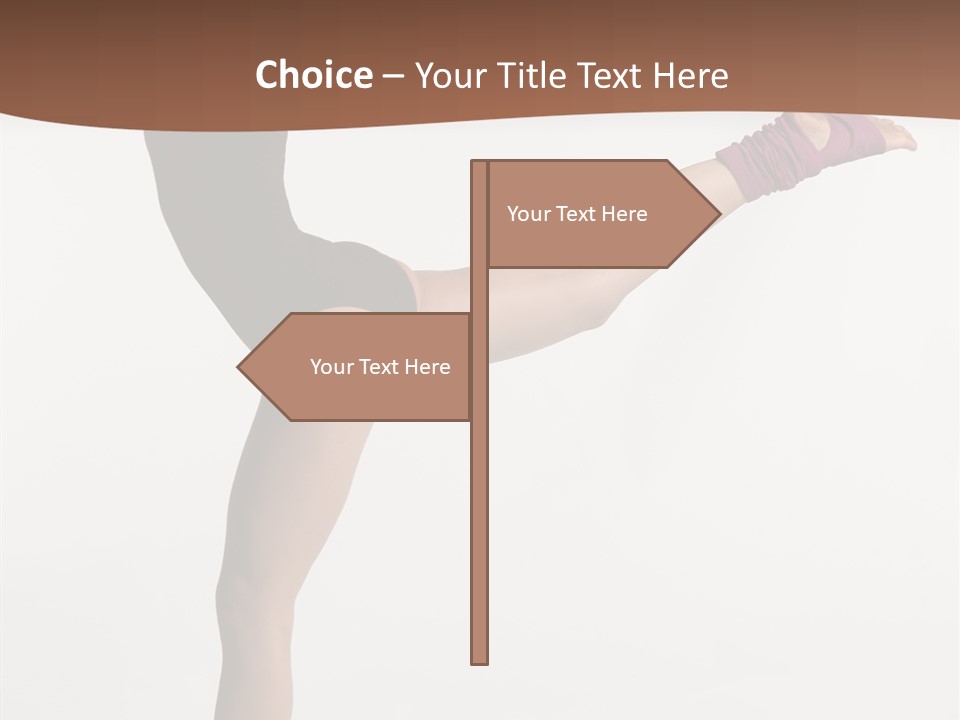 Hip Hop Balance Posing PowerPoint Template