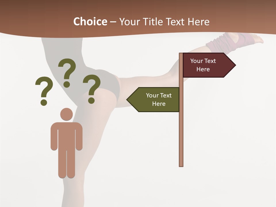 Hip Hop Balance Posing PowerPoint Template