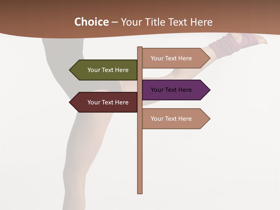 Hip Hop Balance Posing PowerPoint Template