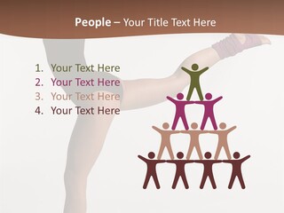 Hip Hop Balance Posing PowerPoint Template