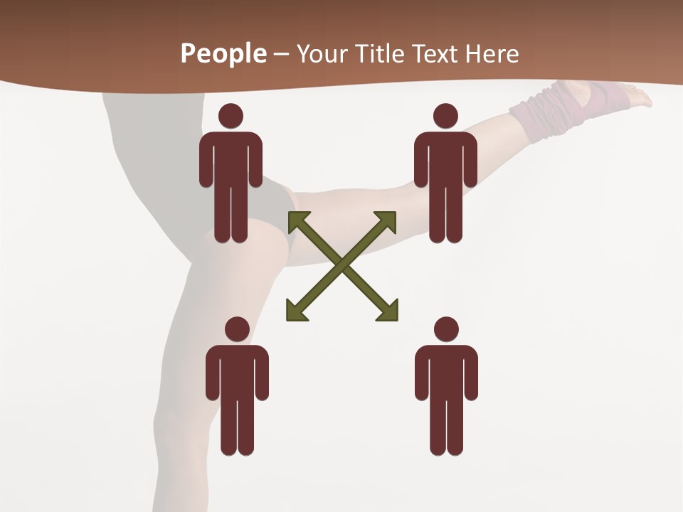 Hip Hop Balance Posing PowerPoint Template