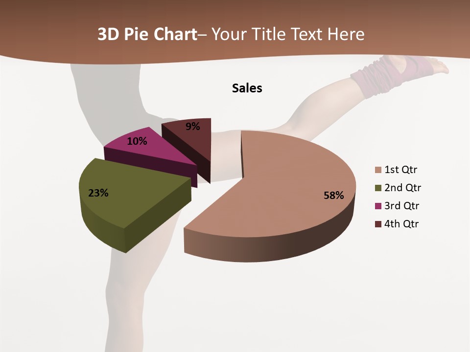 Hip Hop Balance Posing PowerPoint Template