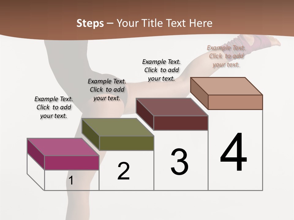 Hip Hop Balance Posing PowerPoint Template