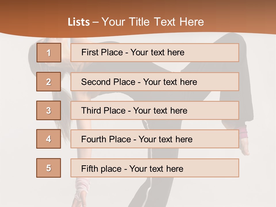 Breakdance Adolescence Hip PowerPoint Template