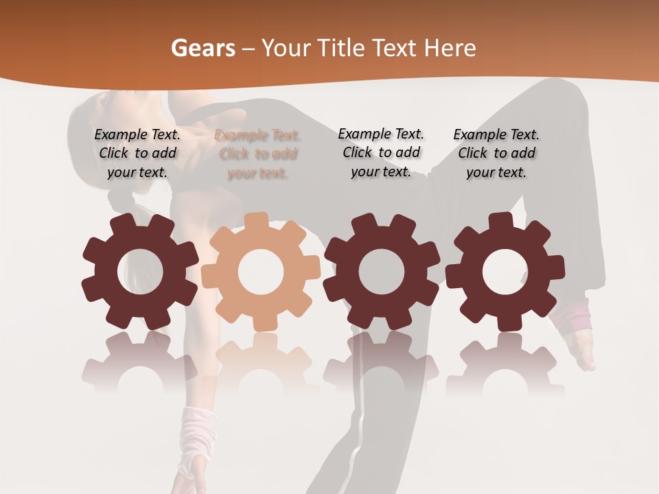 Breakdance Adolescence Hip PowerPoint Template