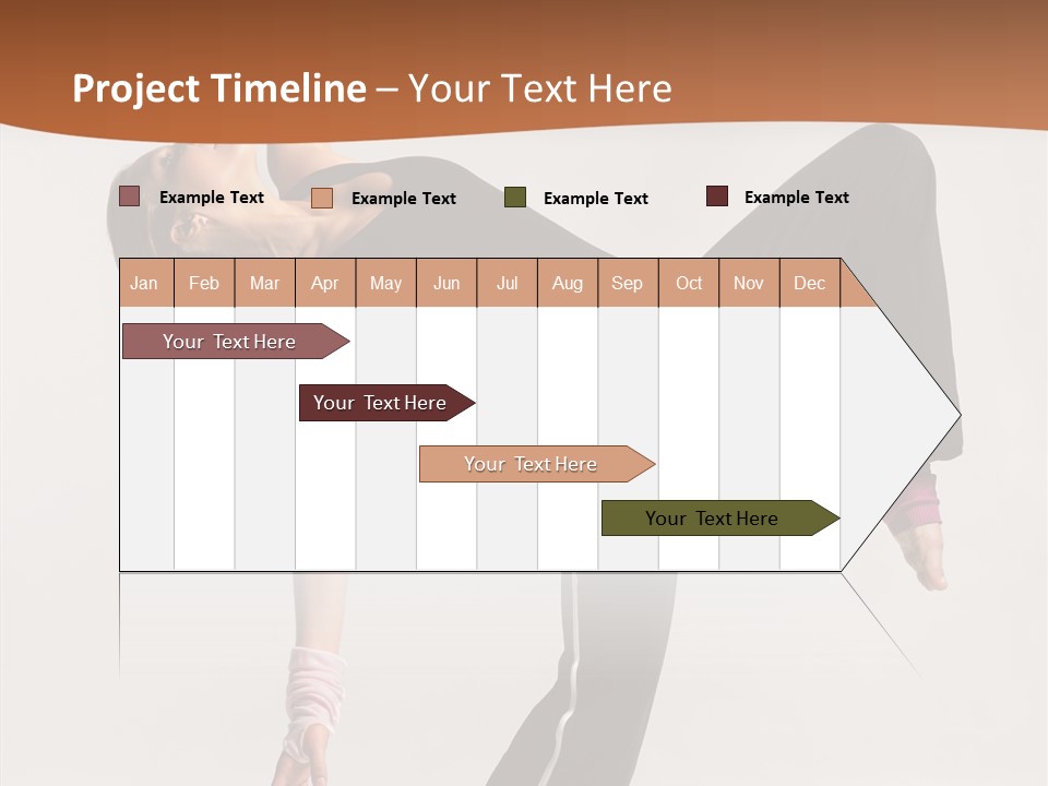 Breakdance Adolescence Hip PowerPoint Template