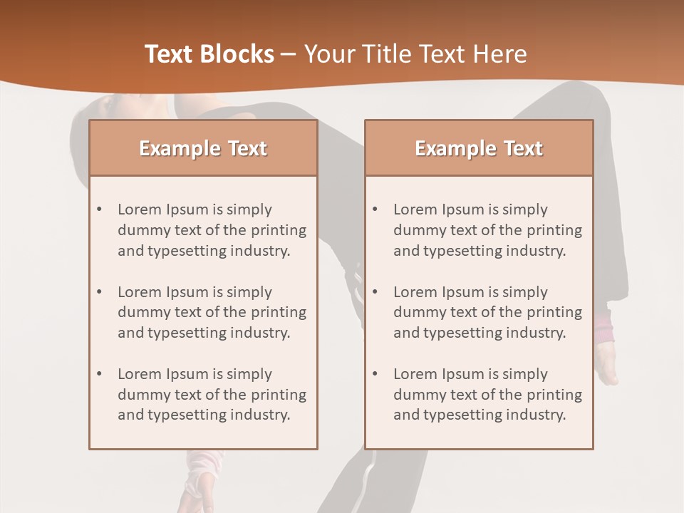 Breakdance Adolescence Hip PowerPoint Template