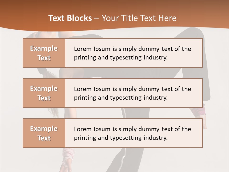 Breakdance Adolescence Hip PowerPoint Template