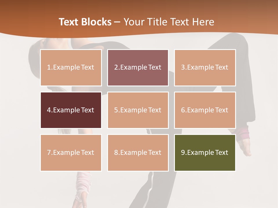 Breakdance Adolescence Hip PowerPoint Template