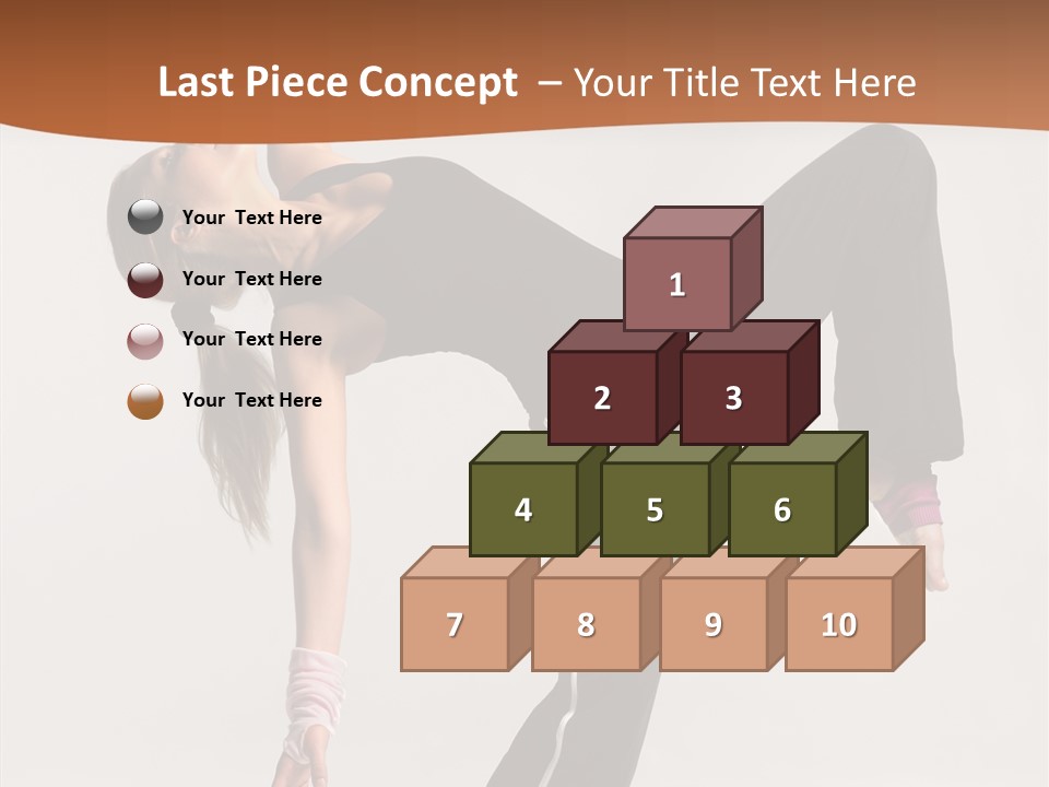 Breakdance Adolescence Hip PowerPoint Template