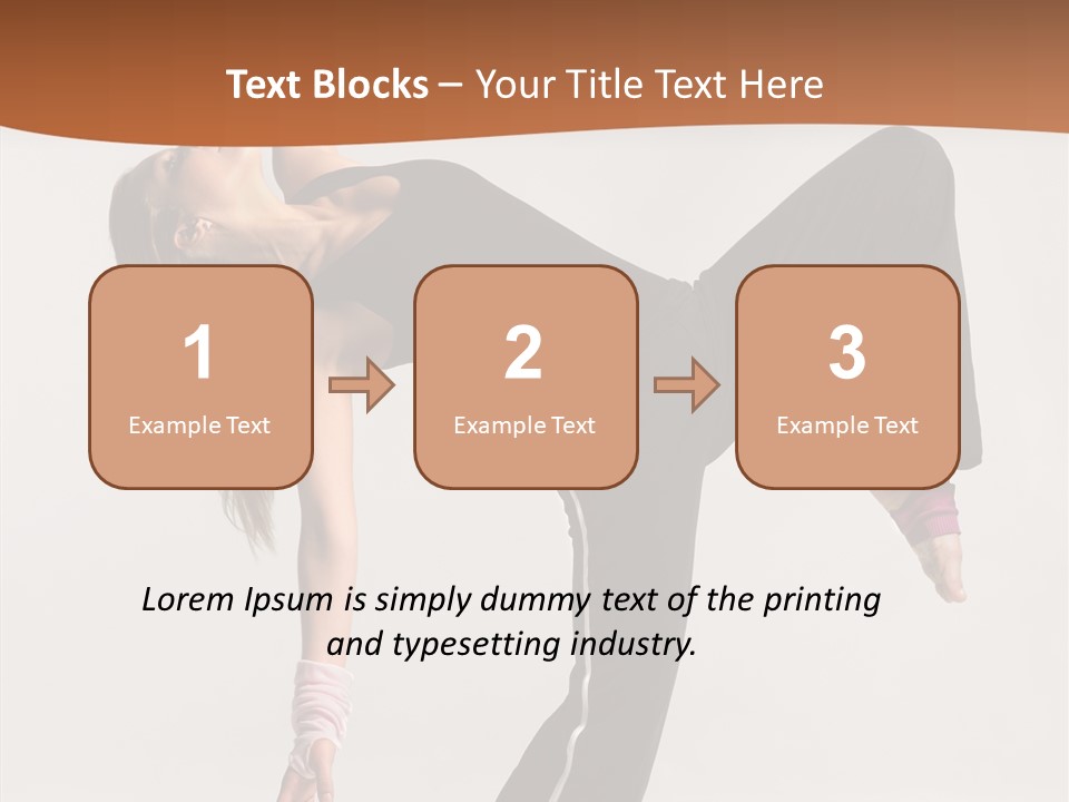 Breakdance Adolescence Hip PowerPoint Template